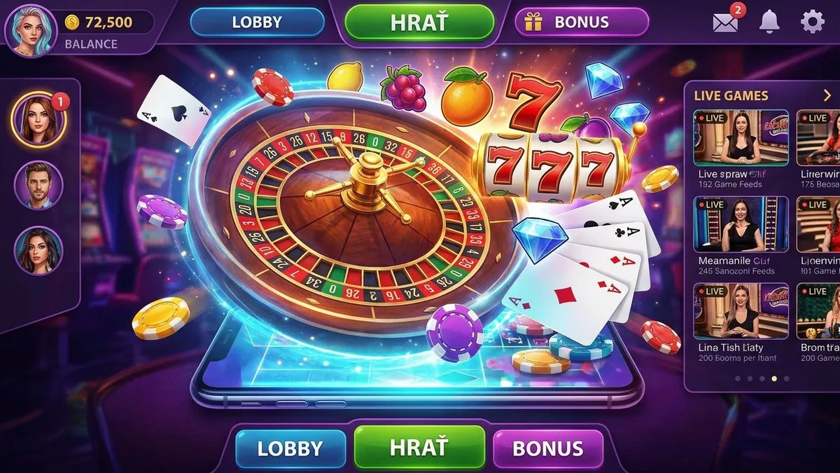 Casino hry a automaty